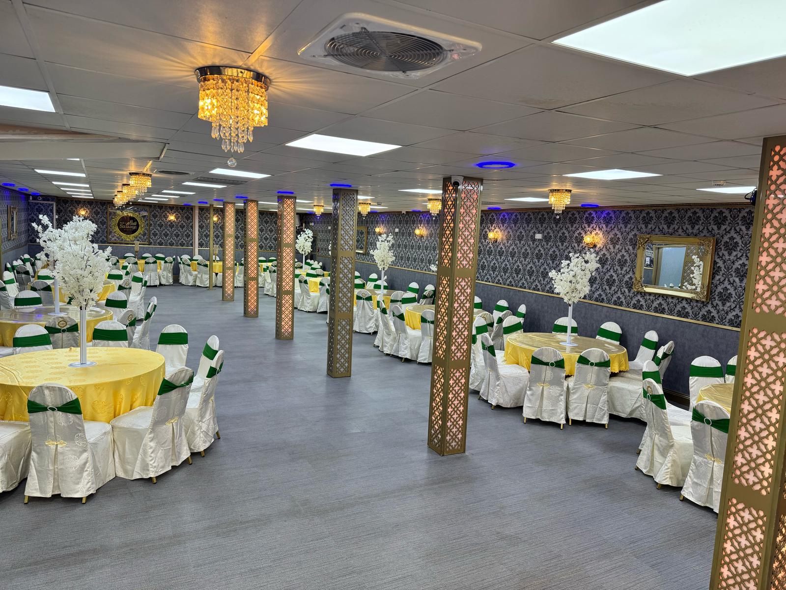 Elegant Banquet Hall Layout